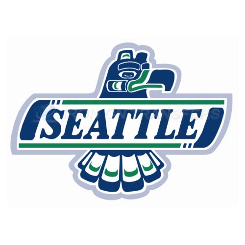 Seattle Thunderbirds Iron-on Stickers (Heat Transfers)NO.7547